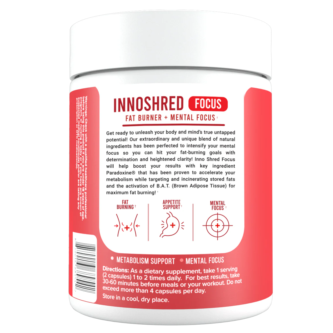 3 Bottles of Inno Shred Focus - Image 3
