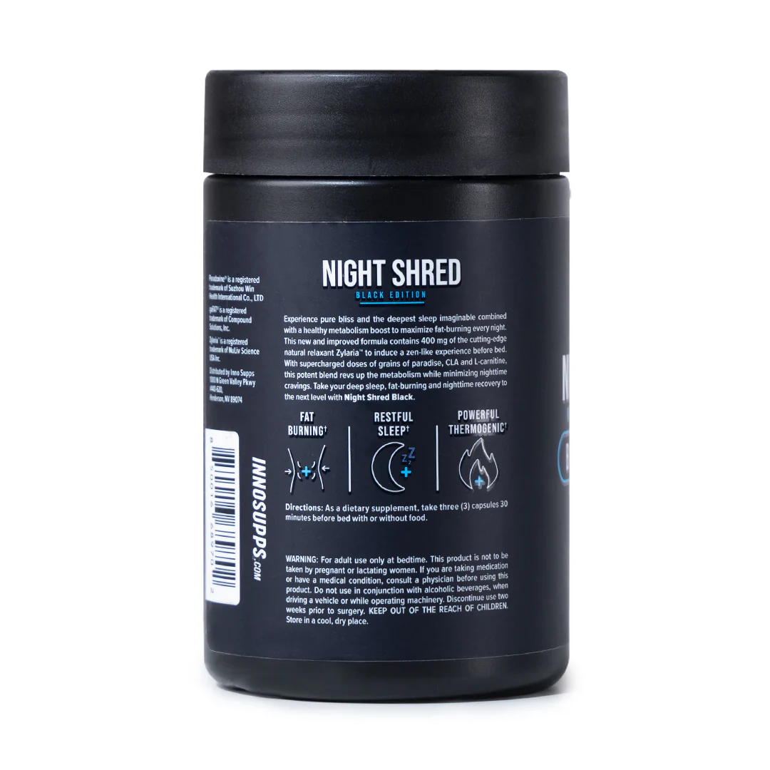 3 Bottles of Night Shred Black + 1 FREE - Image 3